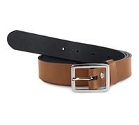 Merry Style Cinturón de Cuero para Mujer D41 (Marrón-2, 90 cm (Largo total 109 cm))