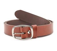 Merry Style Cinturón de Cuero para Mujer D41 (Marrón, 95 cm (Largo total 114 cm))