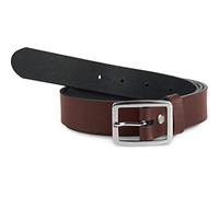 Merry Style Cinturón de Cuero para Mujer D41 (Marrón Oscuro-2, 85 cm (Largo total 104 cm))