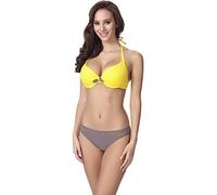 Merry Style Conjunto Bikini Push-Up Sujetador y Bragas 2 Piezas Mujer F24 2 (Patrón-218, ES (Top 95D / Bragas 42))