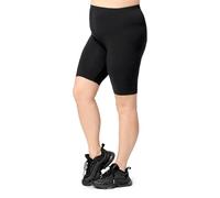 Merry Style Leggings cortos de tallas grandes para mujer, pantalones cortos de algodón, cómodos pantalones de ciclismo, ideales para el día a día y actividades deportivas MS10-456, Negro , 3XL