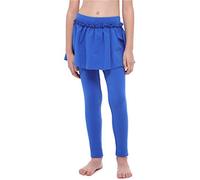 Merry Style Leggings Mallas Largas con Falda Niña MS10-255 (Cobalto, 146 cm)