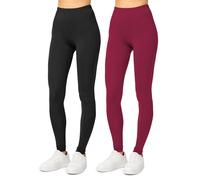 Merry Style Leggings Mujer 2 Pack MS10-143 | Pack de 2 leggings largos cómodos, transpirables y flexibles