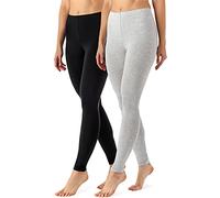 Merry Style Leggings Mujer 2 Pack MS10-143 | Pack de 2 leggings largos suaves y elásticos para uso diario