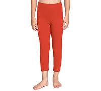 Merry Style Leggins 3/4 para Niñas Mallas capri Pantalones Piratas Ropa Infantil Deportiva para Niña verano y primavera MS10-226 (Naranja,122)