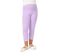 Merry Style Leggins 3/4 para niñas Mallas Deportivas Pantalones Piratas Leggins Infantiles de Viscosa Ropa de Deporte Leggings Capri para Niña MS10-131 (Morado Claro, 146 cm)