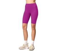 Merry Style Leggins Cortos Mallas Deportivas Mujer Shorts Pantalones Cortos para Verano de Mujeres MS10-145 (Fucsia, XS)
