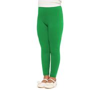 Merry Style Leggins de algodón para Niñas Mallas Deportivas Pantalones Largos Ropa Deportiva Leggings de niña MS10-225 (Verde, 146 cm)