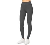 Merry Style Leggins Largos Deportivas Mujer Mallas con Cintura Elástica Leggins Mujer Vestir Suaves Flexibles, Transpirables Ideal para Todas Las Estaciones MS10-143 (Grafito, XS)