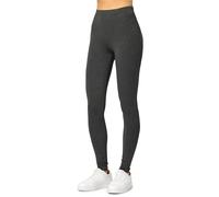Merry Style Leggins Largos Deportivas Mujer Mallas con Cintura Elástica Leggins Mujer Vestir Suaves Flexibles, Transpirables Ideal para todas las Estaciones MS10-143 (Melange Oscuro, XS)