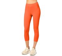 Merry Style Leggins Deportivos para Mujer Pantalones Piratas Suaves Elásticos Leggings de Algodón 3/4 Mallas de Mujer Confortables MS10-199 (Herrumbre,L)
