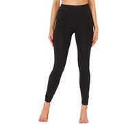 Merry Style Leggins Largos Mallas Deportivas Mujer MS10-345 (Negro, S)