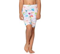 Merry Style Leggins Mallas Pantalones Corto Ropa Deportiva Niña MS10-406(Blanco/Corazones/Miau,110)