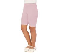 Merry Style Leggins Mallas Pantalones Cortos Ropa Deportiva Niña MS10-132(Polvo Rosa, 110 cm)