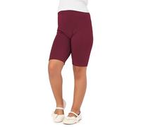 Merry Style Leggins Mallas Pantalones Cortos Ropa Deportiva Niña MS10-132 (Vino, 158 cm)