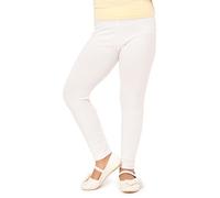 Merry Style Leggins Mallas Pantalones Largos Ropa Deportiva Niña MS10-130 (Ecru, 146 cm)
