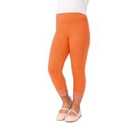 Merry Style Leggins Mallas Pantalones Largos Ropa Deportiva Niña MS10-293(Naranja,128 cm)