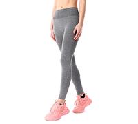 Merry Style Leggins sin Costuras con Cintura Ancha cómoda Mujer MSGI056 (Negro-Melange, S)