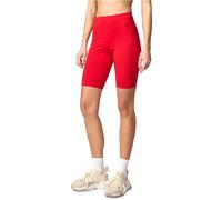 Merry Style Mallas Cortas para Mujer Leggins por Encima de la Rodilla Leggings Cortos Pantalones para Verano para Mujeres para Deporte Shorts MS10-200 (Rojo, XL)