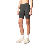 Merry Style Mallas Cortas para Mujer Leggins por Encima de la Rodilla Leggings Cortos Pantalones para Verano para Mujeres para Deporte Shorts MS10-200 (Melange Oscuro, XL)