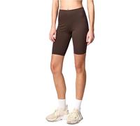 Merry Style Mallas Cortas para Mujer Leggins por Encima de la Rodilla Leggings Cortos Pantalones para Verano para Mujeres para Deporte Shorts MS10-200 (Herrumbre, XL)