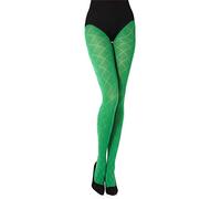 Merry Style Medias Opacas para mujeres con Estampado Pantys Medias con dibujos Lencería liguero Sexy Mujer MS 328 60 DEN (Erba, M (36-40))