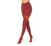 Merry Style Medias Térmicas para Dama Invierno Ropa Mujer Tallas Grandes Medias Polares Calientes Leggings Gruesos Moda Mujer Ideal para Días Fríos MS-ATX-442 (Vino, XS/S)