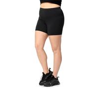 Merry Style Pantalones cortos de ciclismo para mujer, tallas grandes, pantalones cortos, boxer de viscosa MS10-451, Negro , 7XL Große Größen