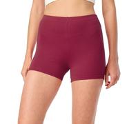 Merry Style Pantalones Cortos para Mujer Mallas Cortas Deportivas Shorts de algodón MS10-392 (Burdeos, L)