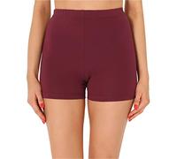 Merry Style Pantalones para Cortos Mujer Leggins deportivos Mallas de verano Yoga Ciclismo Shorts women MS10-358 (Burdeos,L)