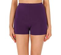 Merry Style Pantalones para Cortos Mujer Leggins deportivos Mallas de verano Yoga Ciclismo Shorts women MS10-358 (Púrpura,L)