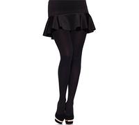 Merry Style Pantys de Microfibra para Mujeres, Pantys Elásticos y Opacos Tallas Grandes MS 162 60 DEN (Negro, XXXXL)