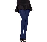 Merry Style Pantys de Microfibra para Mujeres, Pantys Elásticos y Opacos Tallas Grandes MS 162 60 DEN (Azul Oscuro, XXL)