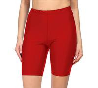 Merry Style Shorts de Bikini para Mujer Leggins Cortos Bañadores Pantalones Cortos de Mujeres Piscina natación Bikini Leggings Mallas Cortas Swimwear MS10-333 (Rojo,42)