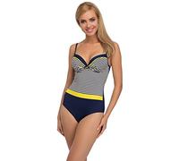 Merry Style Traje de Baño Entero 1 Pieza Monokini Bañador Mujer F28 (Patrón-333, EU Top 75E / 38 = ES (Top 90E / 40))