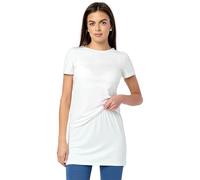 Merry Style Venda Vientre de Extensión para Camiseta Minifalda Ropa Verano Mujer MS10-202 (Blanco, XS)