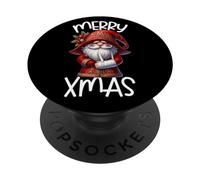 Merry Xmas GNOME Dad For Men Kids with Broken Arm Christmas PopSockets PopGrip Adhesivo