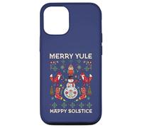 Merry Yule Happy Solstice Christmas Cottagecore Escandinavo Carcasa para iPhone 12/12 Pro
