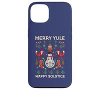 Merry Yule Happy Solstice Christmas Cottagecore Escandinavo Carcasa para iPhone 13