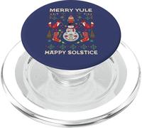 Merry Yule Happy Solstice Christmas Cottagecore Escandinavo PopSockets PopGrip para MagSafe