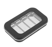 MERRYHAPY 1 Juego De Caja Caja Magnética Bandeja Vacía De Sombra De Ojos Pequeñas Sartenes Cosméticas Paleta De Maquillaje Vacía Paleta De Sombra De Ojos DIY Paletas De Maquillaje