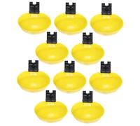 MERRYHAPY 10 Piezas Bebedero Automático para Aves Cuencos Resistentes para Agua Diseño Estable y Fácil Limpieza para Codornices y Pollitos