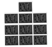 MERRYHAPY 10 Piezas Pegatinas de Teclado Portátil Autoadhesivas Vinilo Laminado sin Residuo Guía Rápida de Atajos para Laptop Decorativas y Duraderas para Mejorar Productividad