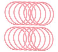 MERRYHAPY 100 Piezas Gomas Elásticas Pelo Gomas Finas De Colores Pelo Sin Para Coletero Niña