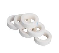 MERRYHAPY 12 rollos Cinta para Extensiones de Pestañas de Tela No Tejida Blanca Aislante Suave para Maquillaje Profesional Segura y Transpirable para Mujeres