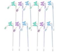 MERRYHAPY 15 Piezas Bolígrafos de Gel con Colgante de Mariposas Tinta Suave para Escritura Creativa Bolígrafos de Oficina y Estudiantes Colores Aleatorios Color Aleatorio Varios estilos