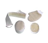 MERRYHAPY 1juego Esponjas y Guantes De Baño Práctico Para Exfoliación y Limpieza De Espalda Guante Esponja Toalla Cinta Cuida Tu Piel y Promueve La Circulación