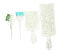 MERRYHAPY 1juego Kit De Para Teñir El Cabello Tablero De Coloración y Cepillo Para Aplicación De Tinte Para Salones y Personal Cepillo De Color Aleatorio