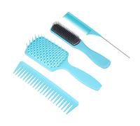 MERRYHAPY 1juego Peines De Masaje Dual Húmedo y Seco Para Desenredar Cabello Para Cumpleaños y Navidad