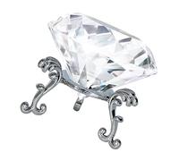 MERRYHAPY 1juego Pisapapeles De Con Base Metálica Decoración Elegante Para Bodas y Adorno De Escritorio